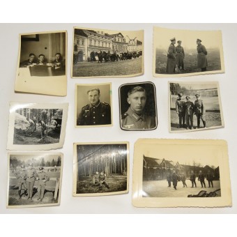 Valokuvia saksalaisesta sotilasta 25. tykistörykmentistä. Espenlaub militaria
